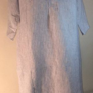 rosso35 linen dress